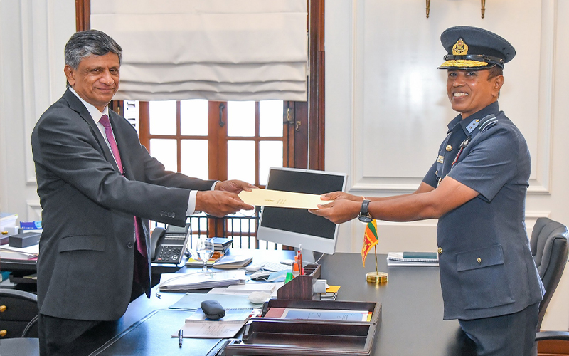 Air Vice Marshal R.A.U.P. RAJAPAKSA appointed as the 19th AF Commander ...